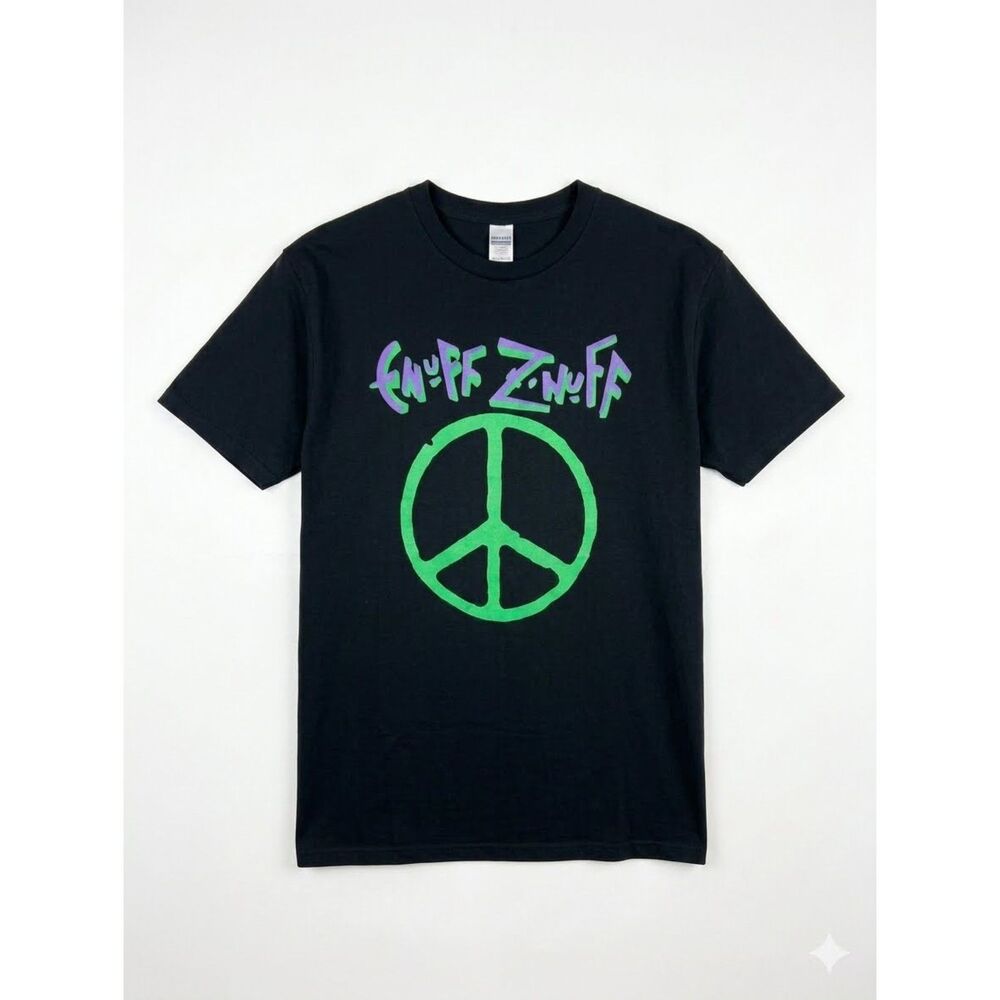 Enuff Z'Nuff Purple World Tour T-Shirt Unisex XL Concert Tee 2024 M&O Gold 4800